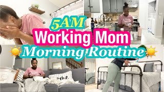 5AM WORKING MOM MORNING ROUTINE/BACK TO WORK DAY 1/MINDFULLY MAYA/NIA NICOLE