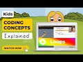Loops - Coding Concepts Explained for Kids