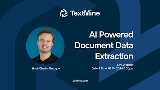 Webinar: AI Powered Document Data Extraction