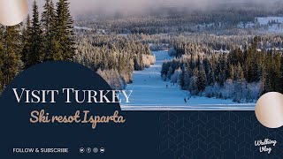 Amazingly White Snow And Clean Mountain Air. SkiRresort In Turkey. Davraz