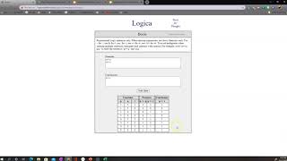 Boole Truth Table