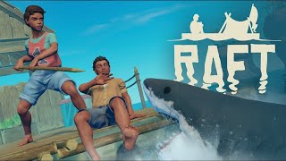 [Raft]открытое море релак - Выживаем