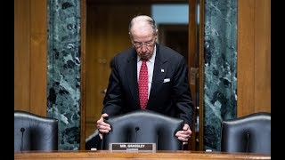 Grassley prays on Senate floor that Trump will sign bill to keep government open