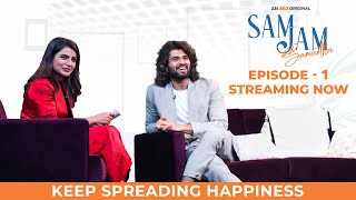 Sam Jam Episode 1 Streaming Now | Samantha Akkineni | Vijay Deverakonda |  An AHA Original