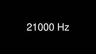 Sine Wave 21000 Hz / 21 kHz for 1 hour - Test Tone