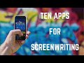 Ten Screenplay Apps