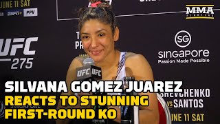 Silvana Gomez Juarez Reacts To Stunning First-Round KO, Valentina Shevchenko's Inspiration | UFC 275