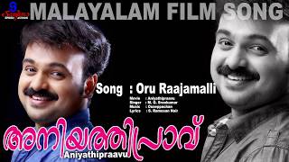 Oru Raajamalli | Romantic Malayalam Song |  Aniyathipraavu  Movie Song | Kunchacko Boban | Shalini