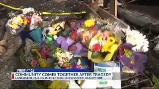 Lancaster community rallies for family that lost loved ones in fire