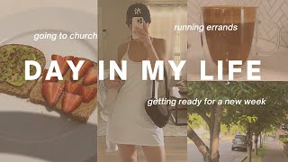 WEEKEND VLOG: day in my life, church, & getting ready for a new week!