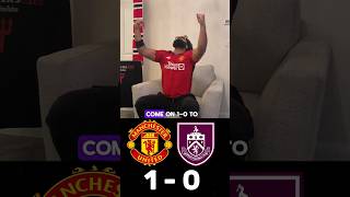 Manchester United 1-1 Burnley - Antony GOAL Reaction ⚽️✅