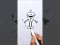 Robot 🤖 Drawing for beginners and kids | Fun Drawing with step by step tutorial