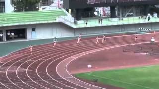 女子400m決勝 丹野麻美52.61 全日本実業団 9/27桃スタ