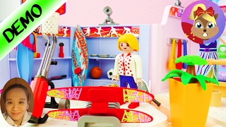 摩比游戏 Playmobil 超级购物百货商场 商店中心 玩具积木组装 展示