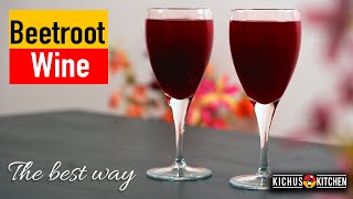 Best Wine | Homemade Beetroot Wine in Simple Steps | English Subtitles