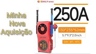 BMS Daly 250A no paredão de lítio.