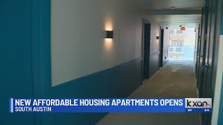 Affordable housing units opening on South Lamar