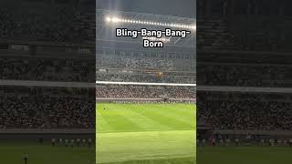 【Bling-Bang-Bang-Born】が流れる国立競技場 #クリアソン新宿 #JFL  #サッカー #football #blingbangbangborn #creepynuts #紅白歌合戦