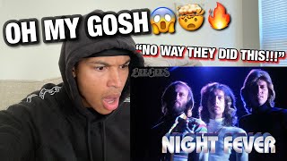 FIRST TIME HEARING Bee Gees - Night Fever (REACTION!)