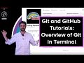 Coding Train Live 36: Git and GitHub Tutorials - Overview of Git in Terminal