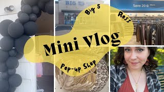 Mini Vlog| Pop up Shop + more