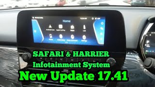 Safari Infotainment system New Update 17.41