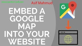 Create A Google Map In A Website | Google Map | Learn HTML and CSS | HTML Tutorial
