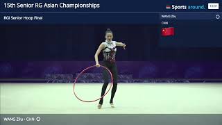 WANG Zilu (CHN) HOOP EF 32,9 - Asian Championship 2024