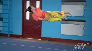 The Henan Wushu Team in training, Zhengzhou, CHINA