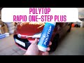 One of the best one step polishes: PolyTop Rapid One-Step Plus (polishing compound) test