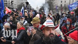 Trump supporters gather for first night of 'Stop the Steal' demonstrations