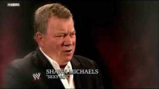 WWE RAW 1/2/2010 --  William Shatner Raw Experience