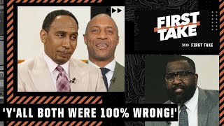 Perk to Stephen A. & JWill's take on the Harden trade: 'Y'all both were 100% wrong!' 👀🍿 | First Take