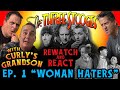 The THREE STOOGES watch & REACT with @CurlysGrandson @stoogeandy @ChrisDurmick  Ep. 1 - WOMAN HATERS