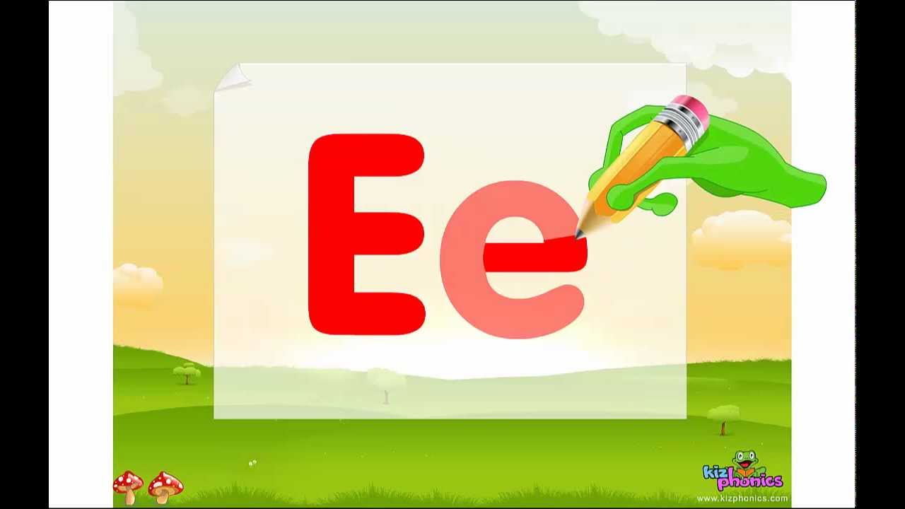 Jolly Phonics Letter E