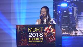 【2018 MDRT】曾宇辰 Angel Tseng - Million Dollar Round Table 香港百萬圓桌Live分享會 (HONG KONG \u0026 MACAU)