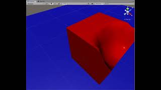 Unity Game Engine - Deformable Mesh - Cube Example