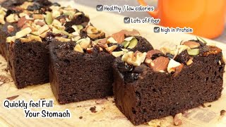 The Most Delicious  Chocolate Oatmeal Tofu Brownies I’ve ever Taste | Healthy \u0026 Low calorie