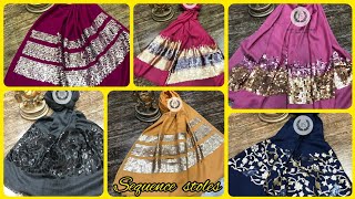 Latest Pashmina sequence wool stoles | party wear stoles | Bridal stoles | #shorts