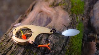 Making lure BrassBait v2.0 with propeller \\ diy fishing lure