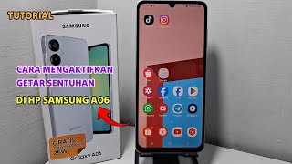 Cara Mengaktifkan Getar Sentuhan Di HP Samsung A06