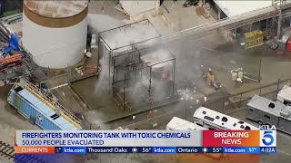 Crack in Garden Grove chemical tank may reduce explosion risk