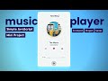How to Make a Music Player Using HTML, CSS & JavaScript | Frontend Mini Project