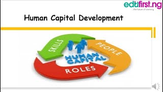 Human Capital Development | Economics | SS3