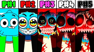 All Phases in New Incredibox Sprunki OC of Gumball: From Phase 1 to Phase 5!