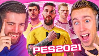 MY FIRST TIME PLAYING PES 21 With Josh!!