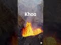 quá nguy hiểm và đáng sợ shorts viral volcano