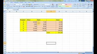 Blogspot Tubes : How To +  −  ×  ÷ Excel formula Calculate - How To Use Formula on Excel