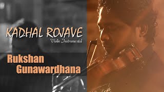 Kadhal Rojave | Violin Instrumental - Rukshan Gunawardhane