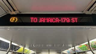 R160 F train Ride from Coney Island Stillwell Av to Jay St Metrotech